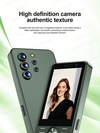 SERVO F25 PRO Android Smartphone 4G LTE 3.5" Touch Screen 2GB+16GB Play Store GPS FM Radio Button Smart Phones Dual SIM Standby