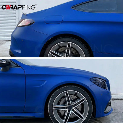 Matte Color Vinyl Car Wrap Film Foil Stickers Universal Self-adhesion Waterproof Protection Film for Car Motorcycle Accessories