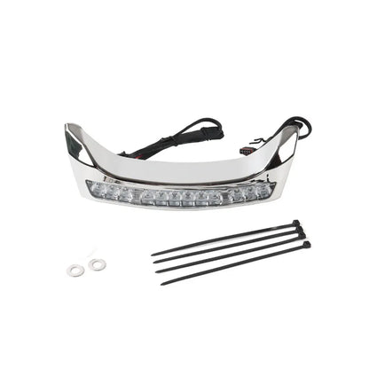 2024 2025 New Motorcycle GOAT-E LED Fairing Light Chrome Amber/White For Harley CVO Electra Street Glide Ultra FLHXU FLHX FLHXSE