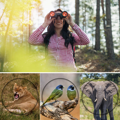 Camping Binoculars 60X60 Long Range 15000m HD High Power Telescope Tourism Binoculars Long Range Powerful Binoculars Hunting
