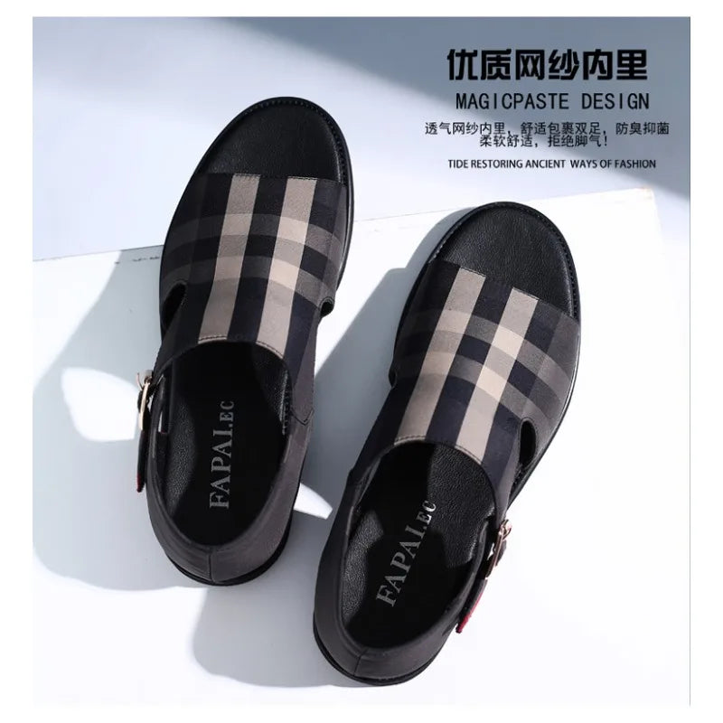 Men's Sandals Summer Sandals Men's Non-slip Shoes Unisex Bathroom Slippers Comfortable Slippers Men's Beach Flip Flops Size38-48