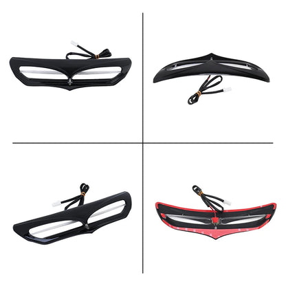 Motorcycle Batwing Fairing Vent Trim Accent LED Light For Harley Touring Electra Street Glide FLHTCU Tri Glide Ultra 2014–2022