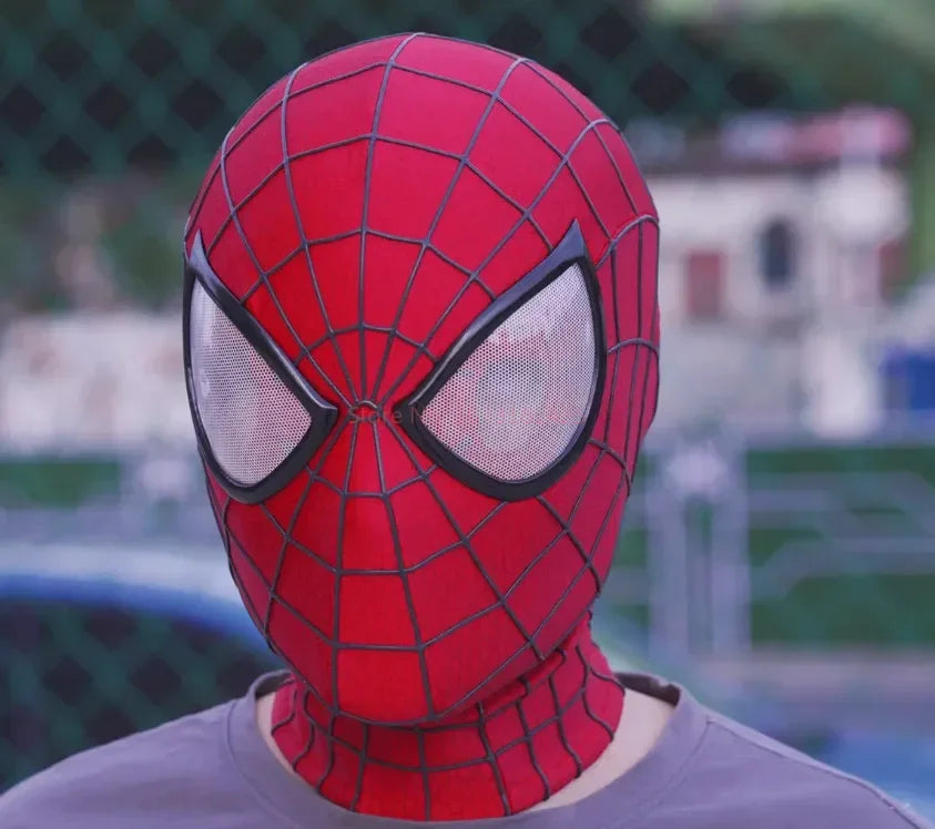 New Amazing Spider-Man 2 Handcrafted High-Quality Mask Spiderman Garfield's Version Of Peter Parker For Halloween Christmas Gift