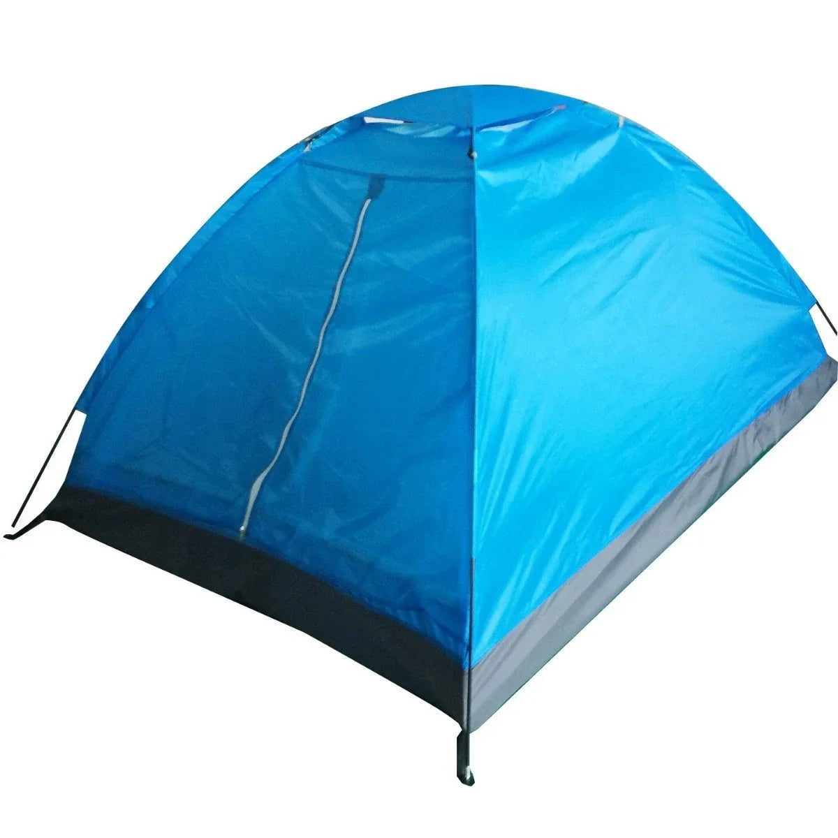 Outdoor Self-driving Travel Camping Tent  with Bag for Outdoor Camping Traveling for Summer Spring Autumn 3 Seasons 2 People