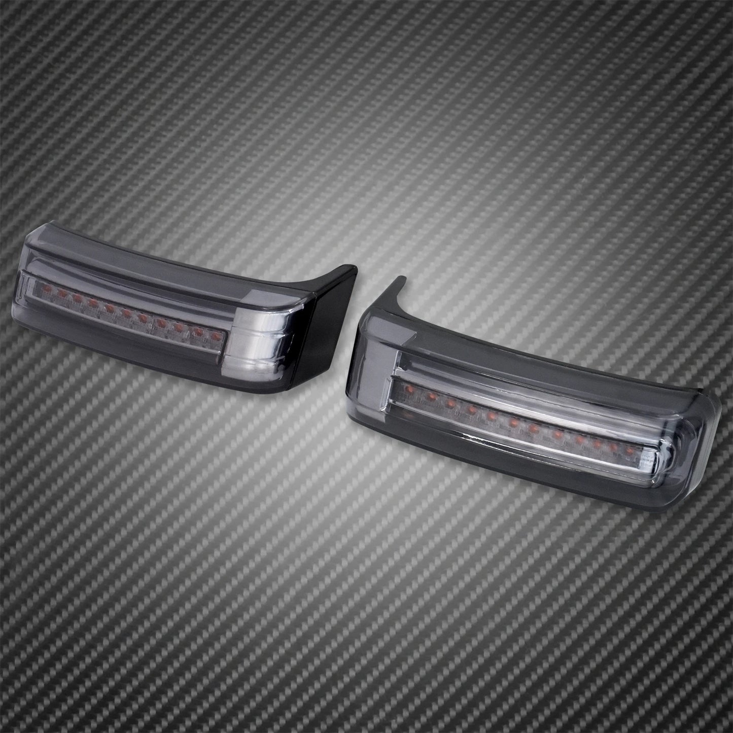 2xMotorcycle LED SaddleBag Turn Lamp Light Run Brake Light For Harley Touring Street Glide Road King FLHR Limited CVO 2014-2022