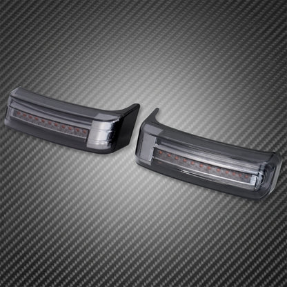 2xMotorcycle LED SaddleBag Turn Lamp Light Run Brake Light For Harley Touring Street Glide Road King FLHR Limited CVO 2014-2022
