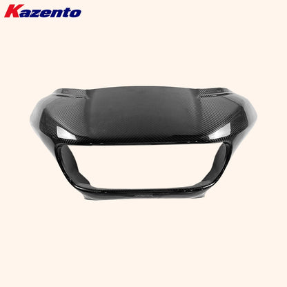 For Harley Touring Street Road Glide Dry Carbon Dual Headlight Fairing Trim