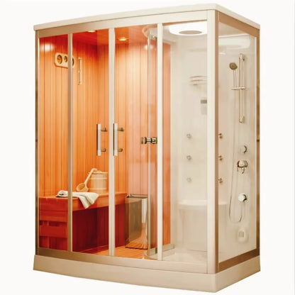 Customization Best-Selling Custom 2 Person Massage Steam Shower Room Steam Sauna Shower Cabin
