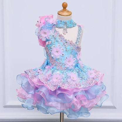 Lovely White Satin Flower Girl Dress for Wedding Dresses Little Princess Bow Kids Birthday Party Evening Customise Gowns