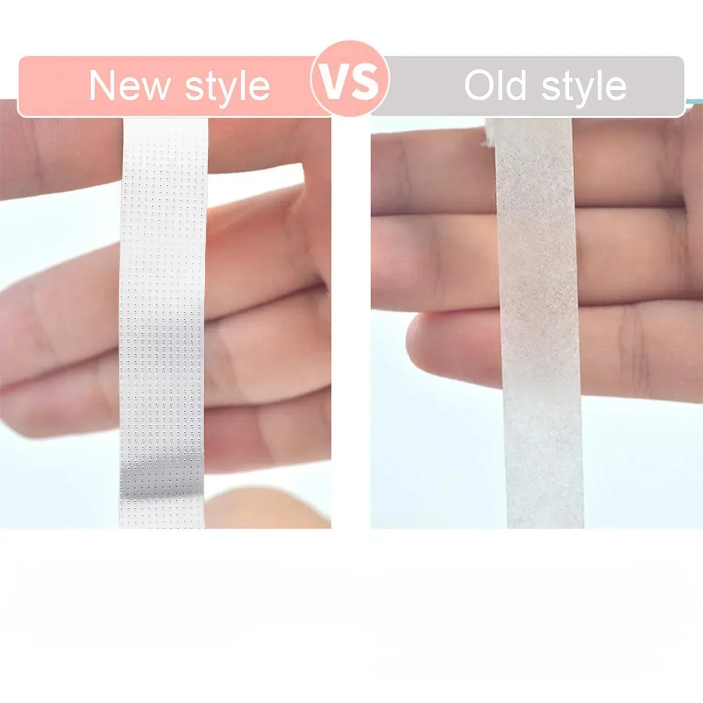 10/20 Tape for Eyelash Extension Japanese Insulating Lint Free Under Eye Pads Breathable Non-woven Tape Paper Lash Patch