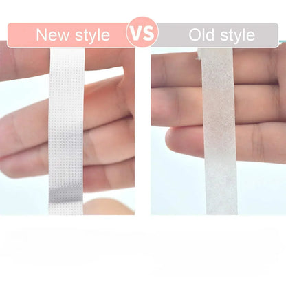 10/20 Tape for Eyelash Extension Japanese Insulating Lint Free Under Eye Pads Breathable Non-woven Tape Paper Lash Patch