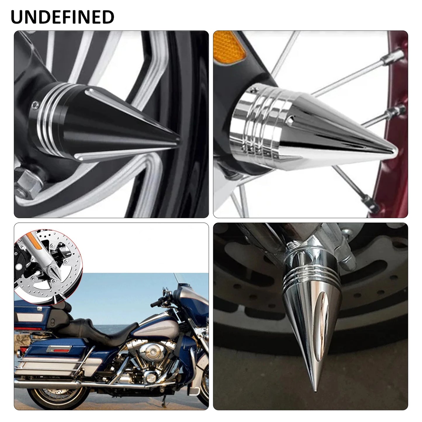 Motorcycle CNC Front Axle Nut Cover Cap Aluminum Black For Harley Sportster XL XG Touring FLHT FLHR FLTRX Dyna VRSC Softail