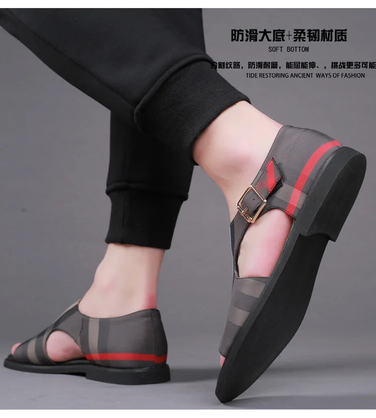 Men's Sandals Summer Sandals Men's Non-slip Shoes Unisex Bathroom Slippers Comfortable Slippers Men's Beach Flip Flops Size38-48