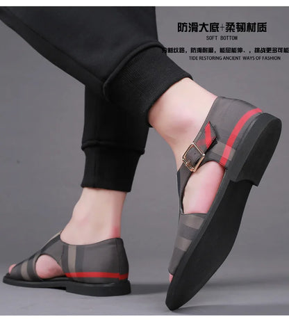 Men's Sandals Summer Sandals Men's Non-slip Shoes Unisex Bathroom Slippers Comfortable Slippers Men's Beach Flip Flops Size38-48