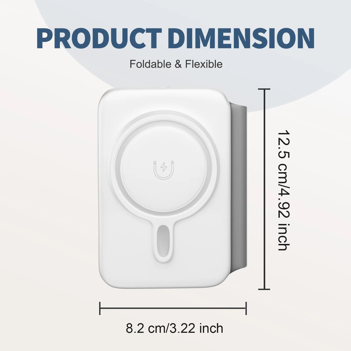 15W Magnetic 3 in 1 Wireless Charger Station Foldable Fast Charging  Type-C For iPhone 17 16 15 14 Xiaomi SAMSUNG iWatch AirPods