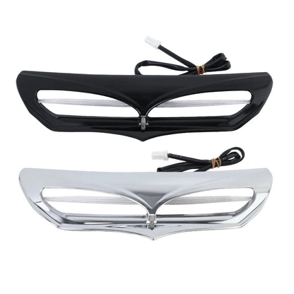 Motorcycle Batwing Fairing Vent Trim Accent LED Light For Harley Touring Electra Street Glide FLHTCU Tri Glide Ultra 2014–2022