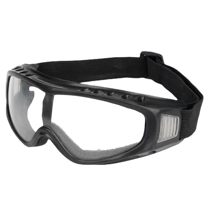 Double-layer Outdoor Windshield Labor Protection Glasses PC Lens Protective Head-mounted Adult Men's Women's Ski Glasses