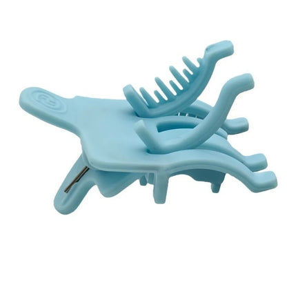 10Pcs New S/L Perm Hair Clip Reusable Hair Curl Barbershop Hook Loop Hair Rollers Styling Clamps Men