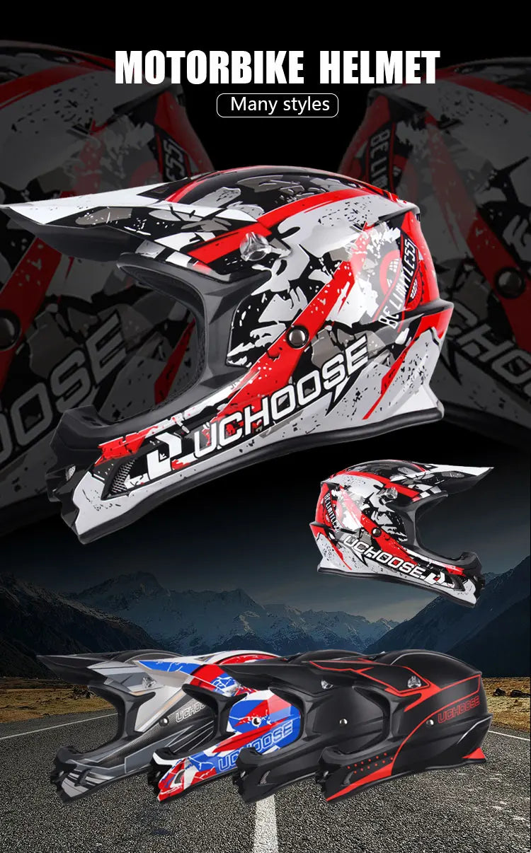 DOT Helmets Motocross Kask Cross Downhill Soporte Casco Off Road Helmet Racing Classic Motorcycle Original Enduro Goggles