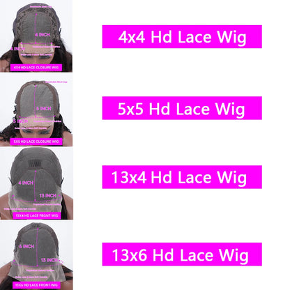 13x4 13x6 HD Lace Front P427 Highlight Bone Straight Human Hair Wigs 200 Density Brazilian  Honey Blonde Colored Human Hair Wigs