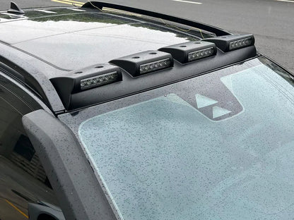 Pickup Roof LED Bar Fit For Ford Ranger T9 Wildtrack Xlt Sport Xl Xls 2022 2023 2024 Car Exterior Roof Top Light Roof Spoiler ﻿