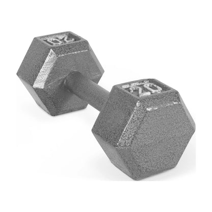 20lb Hex Dumbbell for Home Gym, Strength Training, Fitness Equipment for Men & Women