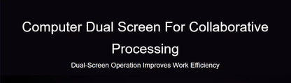 AHXJKA 15.6” Portable Monitor 60HZ IPS USB-C HDMI 250Cd/m² For Laptop XBox PS4 / 5 Switch TV Cell Phone PC Extension Mobile