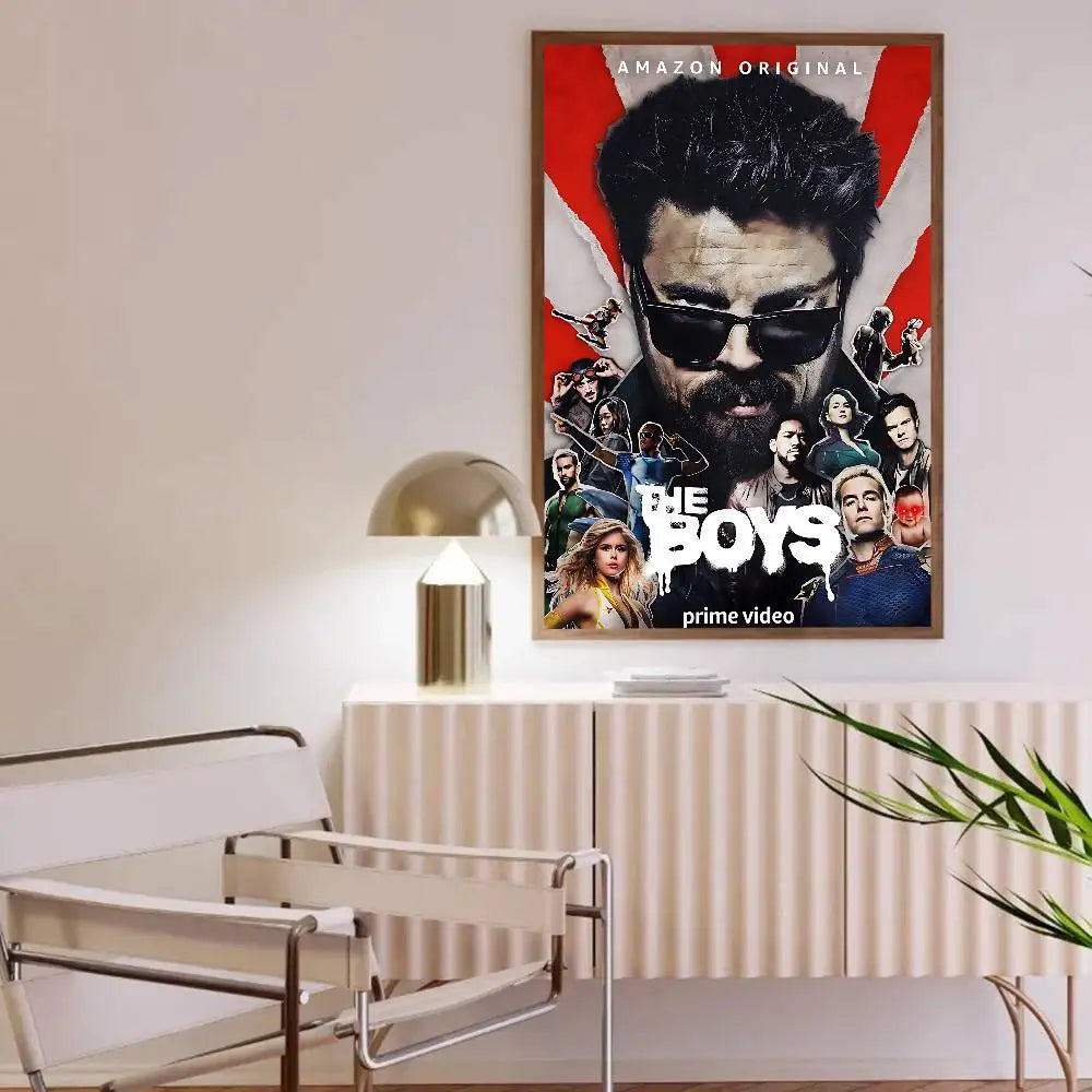 The Boys Poster Print A5 A4 A3 A2 Wall Art Decor For Room Office Gift For Fans