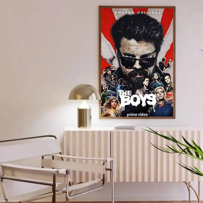 The Boys Poster Print A5 A4 A3 A2 Wall Art Decor For Room Office Gift For Fans