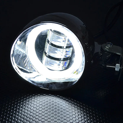 Motorcycle Headlight Spot Fog Light With Turn Signal Light Bar For Harley Cruisers Kawasaki Suzuki Honda VT VTX Shadow