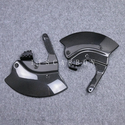 100% Pure Dry Carbon Fiber Race Shell Parts Fender Winglets Cover Fairing Kits For BMW S1000RR M1000RR 2024 2023 2022