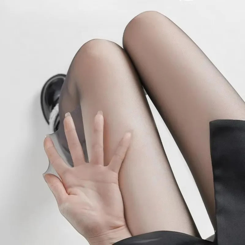 1/4Pcs 0D Stockings Women Skin Color Tights Tear Resistant Anti-cored Hook Wire Pantyhose Black Socks Slim Ultra Thin Leggings