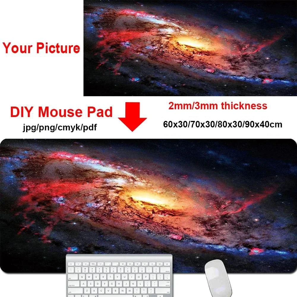 Mouse Pad Music Radio Dj Panel Gamer printon demand Custom Computer MousePad Natural Rubber Office Soft PC Accessory Desktop Pad