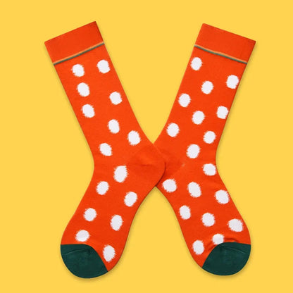2024 Autumn and winter new socks female French plant series in high tide women's socks  designer socks