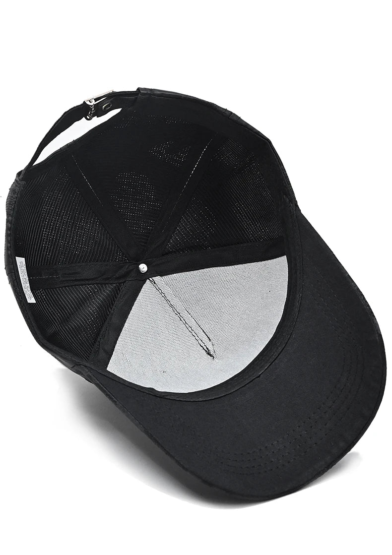 Hip hop Baseball Cap R Logo Camouflage Hat Men's and Women's Summer Sun Hat Adjustable Hiking hat Hip Hop Trucker hat