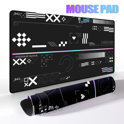 CS GO Large Size Mouse Pad Gaming Mousepad Rubber Mouse Mat Gamer Desk Mat Mechanical Keyboard Desk Pads XXL 40x90cm Mousepads