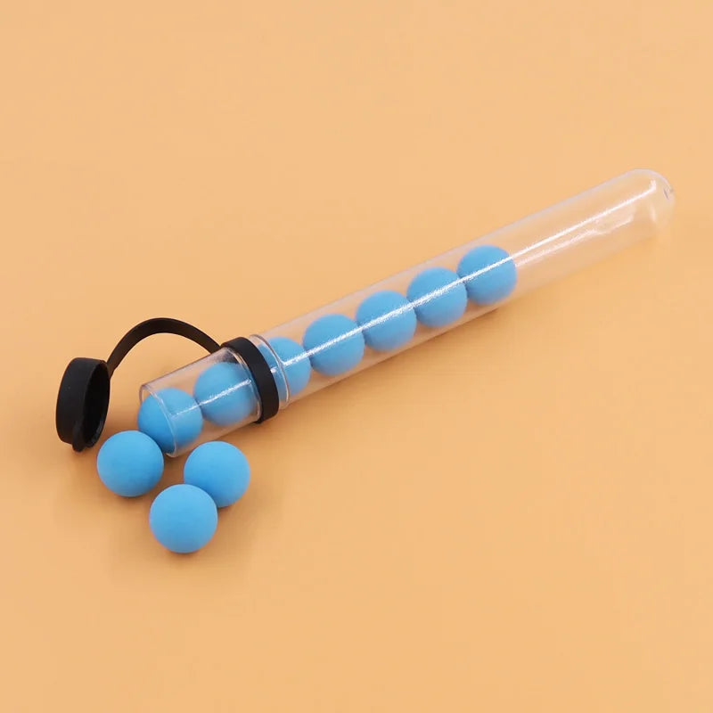 10pcs/Lot GREAT 10 Round Paintball Tube w/Lid - 10 Pack 0.68" Caliber PODS Speed Tubes