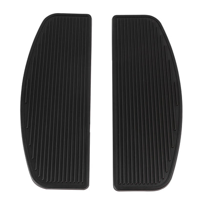 Motorcycle Rubber Rider Insert Floorboard Footboard Kit For Harley Touring Electra Street Road Glide Ultra Classic CVO 1986-2019