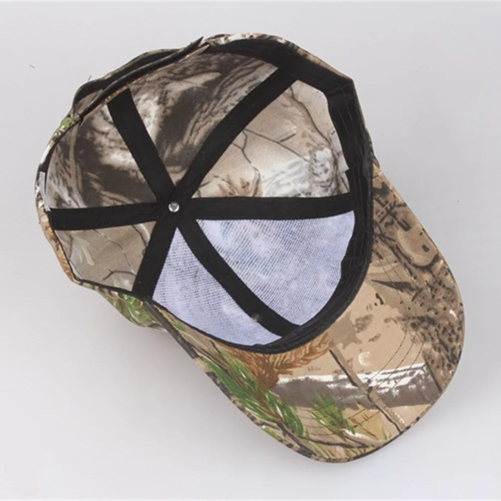 7 Colors Unisex Sports Summer Outdoor Sunscreen Hat Men Casual Cap Female Unisex Camouflage Hunting Fishing Hunting Baseball Cap