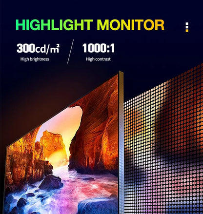 15.6 Inch 4K UHD IPS Monitor 3840x2160 | HDMI & USB-C Ports | Gaming/Office/Design Display for Xbox/PS5/PS4/Mac/PC