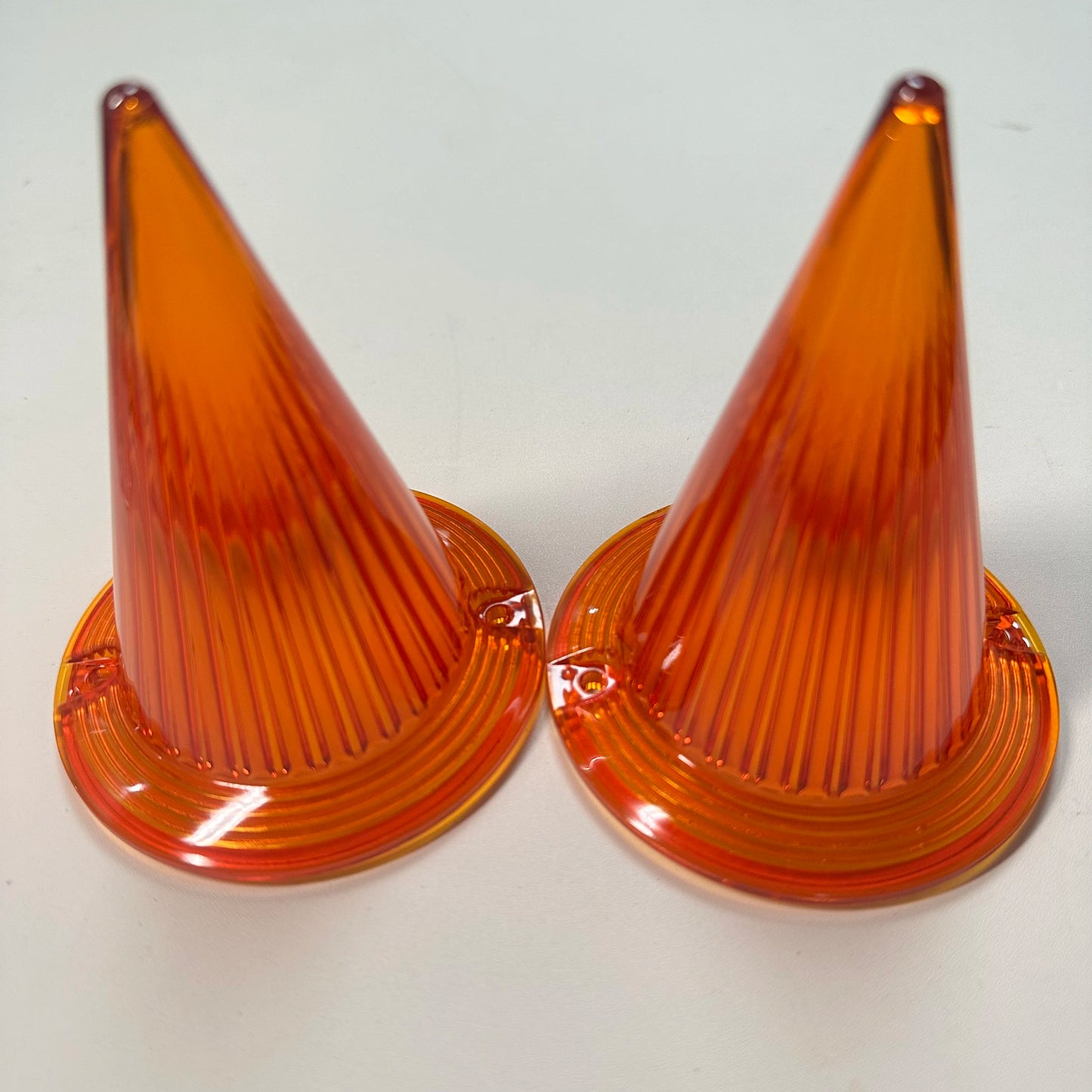 Pair Motorcycle Indicator Lens Cover Turn Signal Light Cap For Harley Touring Road Glide Road King Electra Tour Glide 1986-2021