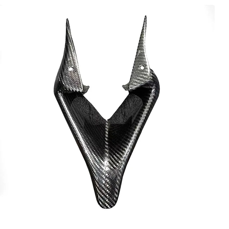 Carbon Fiber For KAWASAKI Ninja ZX4R ZX4RR ZX-4R ZX25R Front Air Wing Bird Beak Inlet Lower Fairing Kit Front Air intake Cover