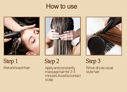 PURC Argan Oil Hair Mask Repair Damaged Frizz Masks Nourishing Smoothing Magic Hair Treatment Conditioner Hair Care