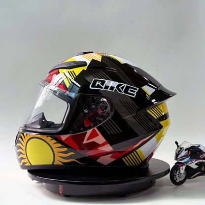 New Vintage Motorcycle Helmet Unisex Full Face Fog Proof Customizable Full Coverage Karting Helmet for Men And Women