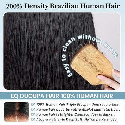 Glueless Wigs Human Hair Pre Plucked Pre Cut Wear and Go 5X5 HD Lace Closure Bob Wig Straight Short Bob Wig Human Hair for Women