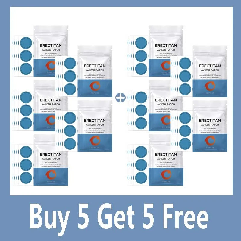 Men's Daily Skin Care Patch - All-in-One Gentle & Mild Formula, External Use for Full Body,Nourishes & Sustains Comfortable Skin
