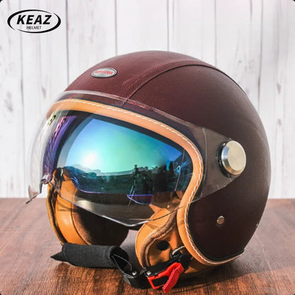 Japan Imported The New DOT Standard Certified Electric Motorcycle Helmet Female Winter Warm Male High Quality and Safety