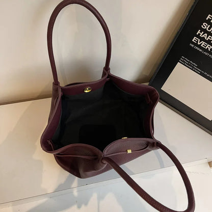 French Luxury Large Capacity Tote Bag Premium Underarm Single Shoulder Bag Commute Bag Tote Bag For Women 2025 New