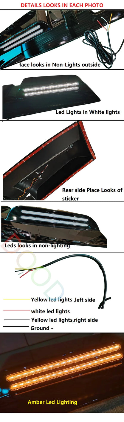 Auto Roof Led bar Lights Fit for Mistubishi Triton L200 2015-2023 Roof Light Led Accessories