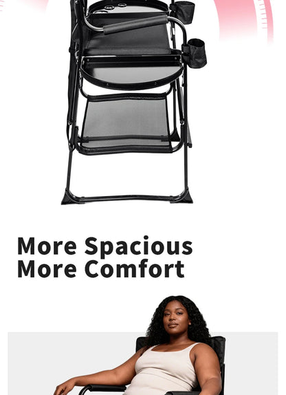 Wholesale Aluminum Folding Portable Upgraded Tall Director Makeup Artist Chair